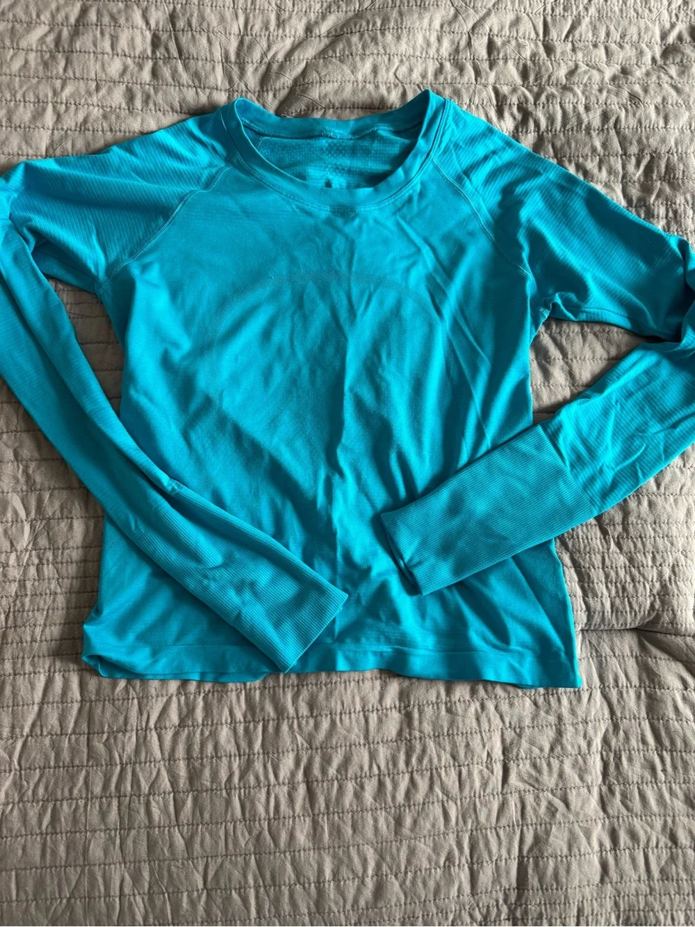 Women’s Lululemon Swiftly Tech 2.0 Long Sleeve Performance Top - Turquoise